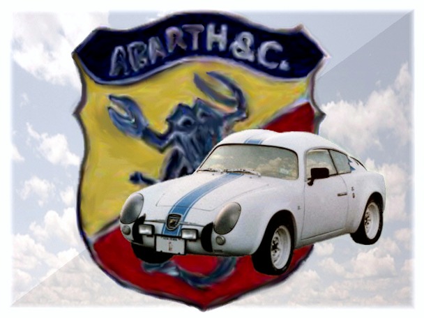 Jim Romanos double bubble and the Abarth scorpion emblem